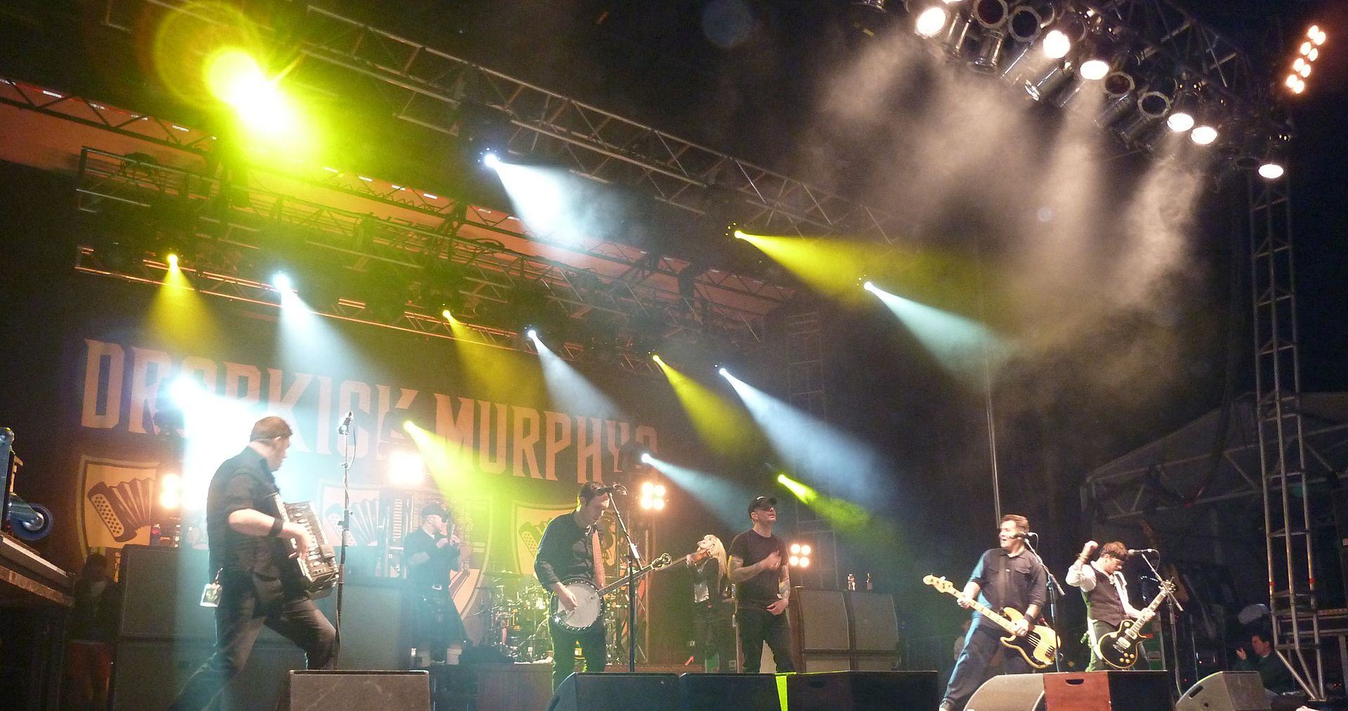 Die Dropkick Murphys spielen auf dem National Shamrock Fest in Washington, D.C. Bild: CC0 Darkterp / Wikipedia