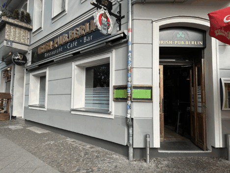 Tipperary Irish-Pub Berlin Wedding Eingang