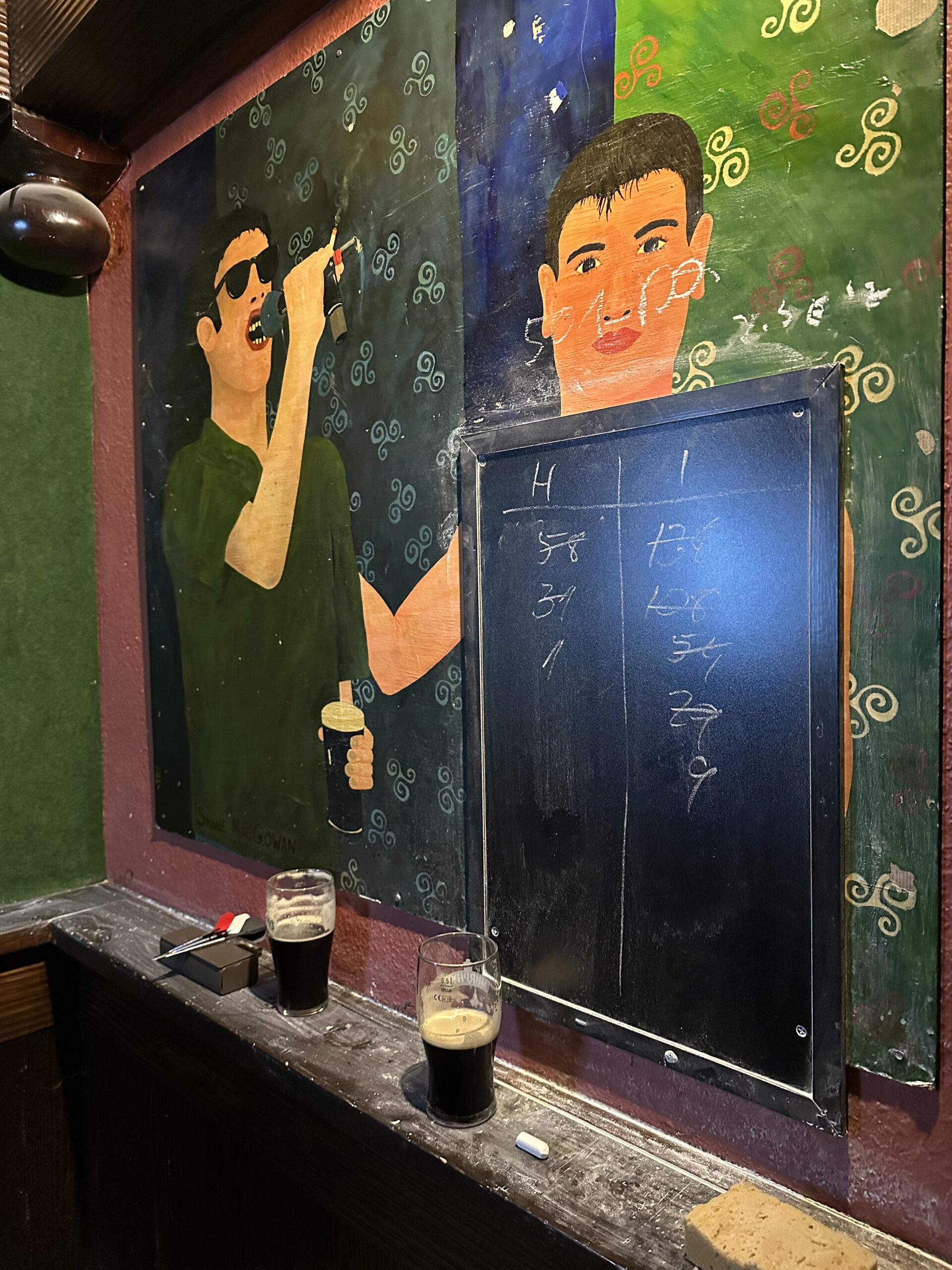 Buskers Irish-Pub Köln Darts Ecke
