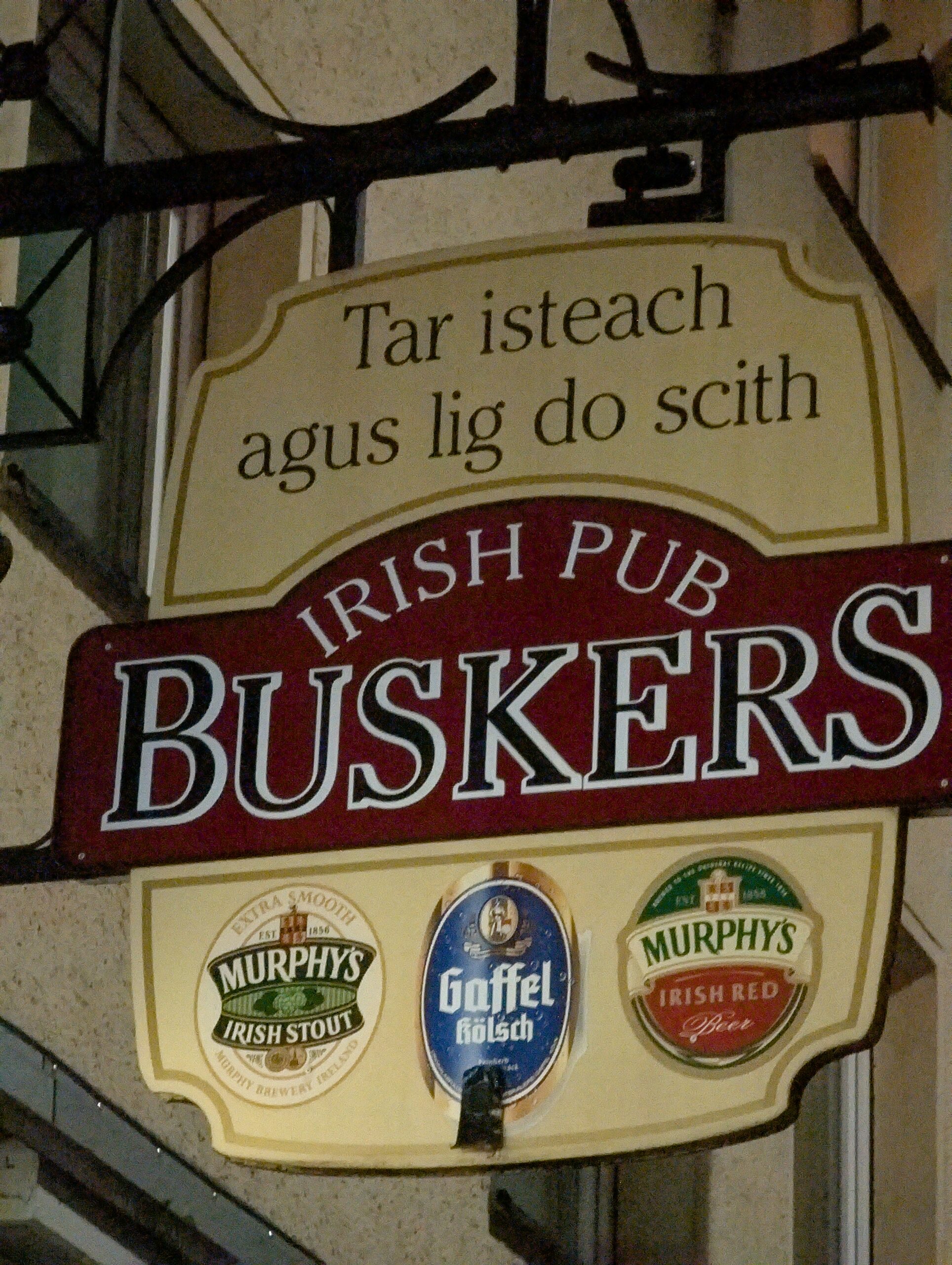 Buskers Irish-Pub Köln Logo