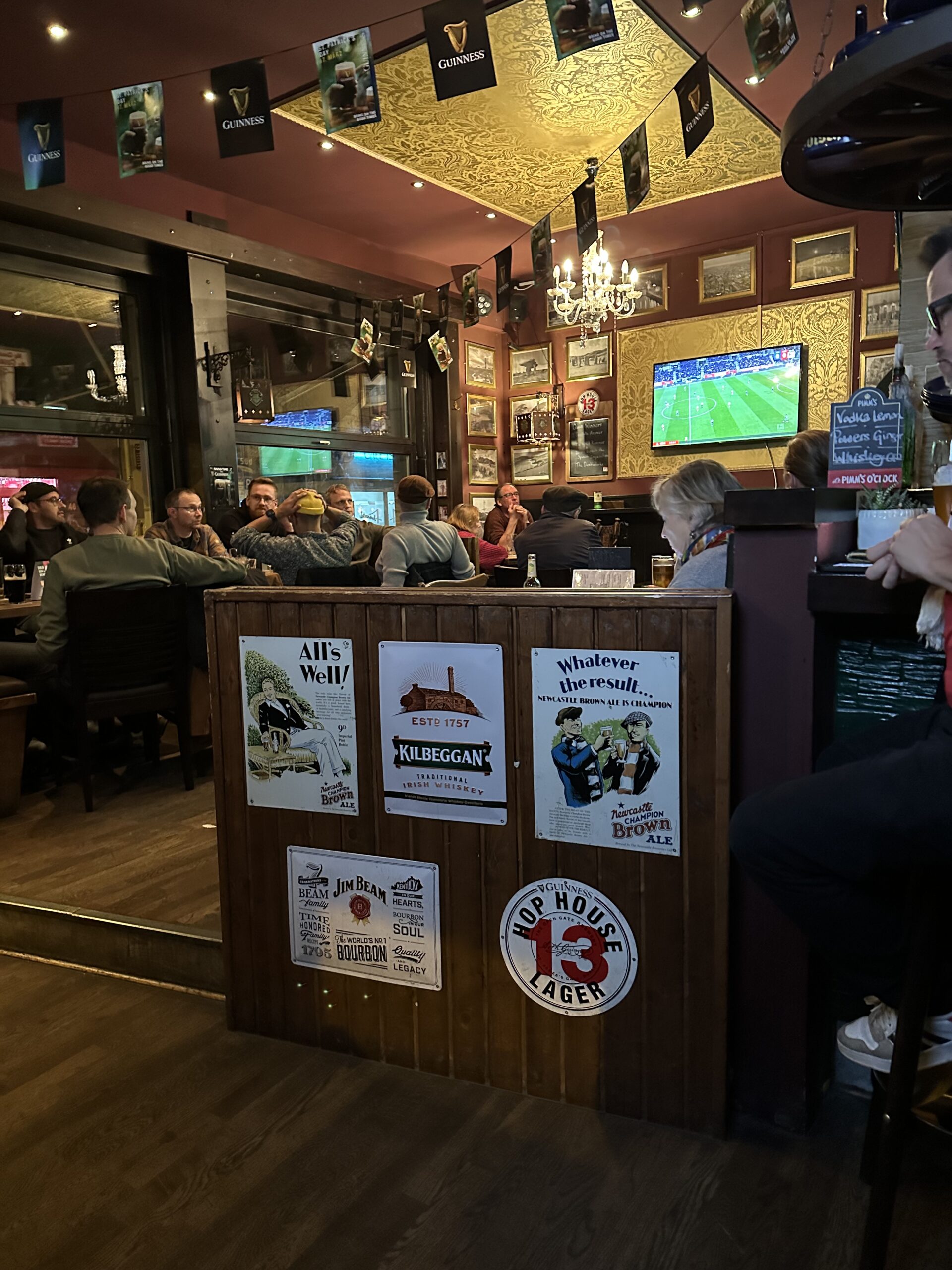James Joyce Irish-Pub Köln Innen
