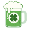 St. Patrick's Day Bierkrug