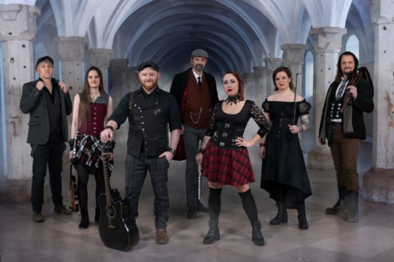 Die Folk-Rock-Band Tir Nan Og