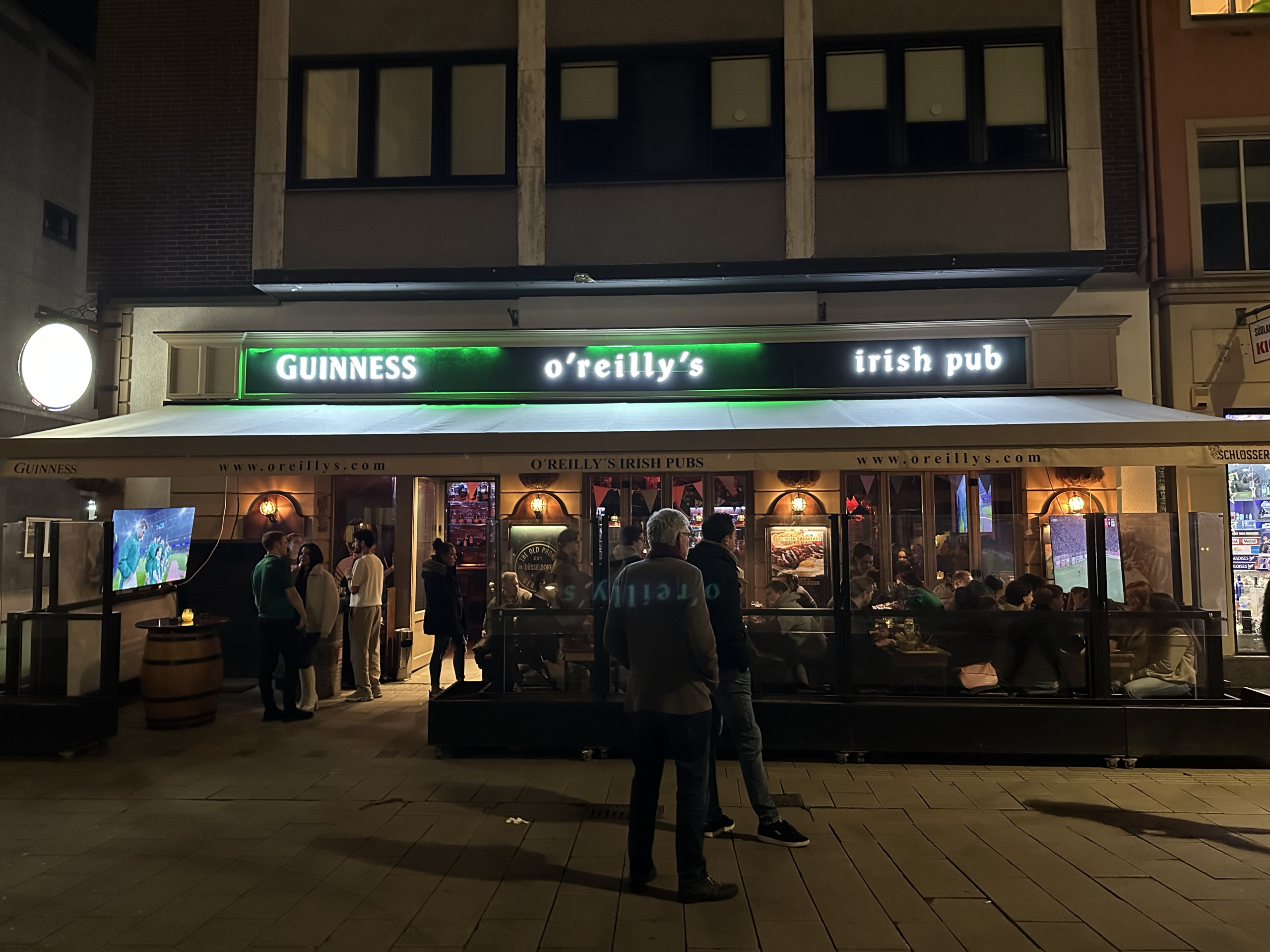 O'Reilly's Irish Pub Düsseldorf Aussen