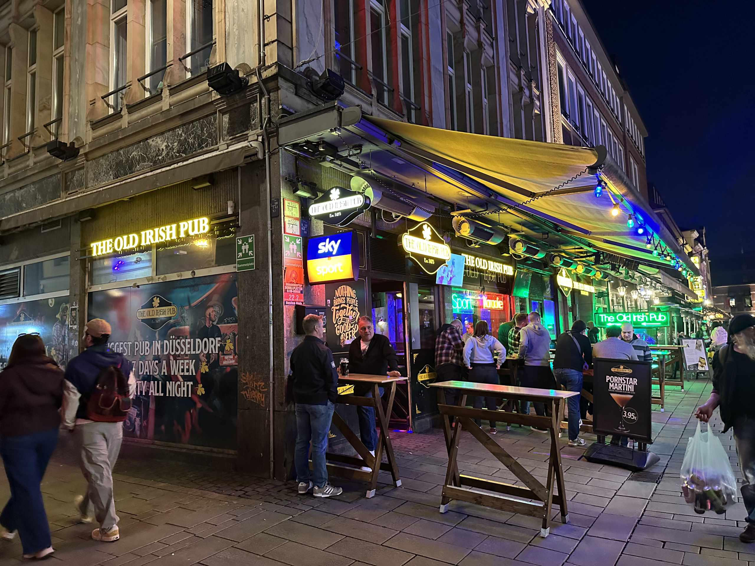 The Old Irish Pub Düsseldorf Aussen